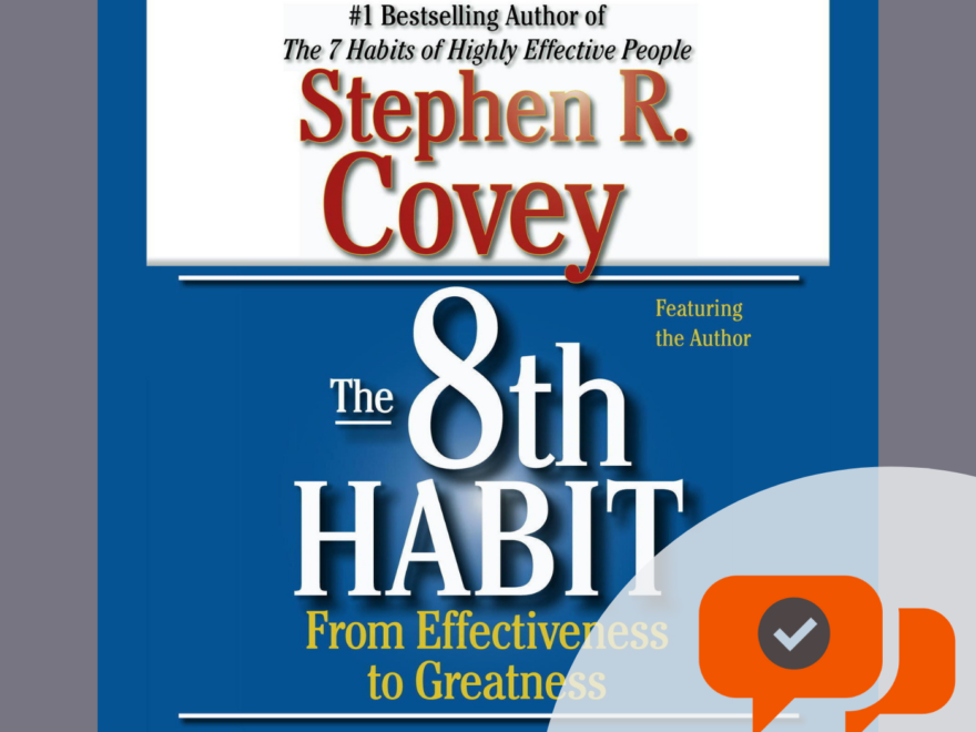 The 8th Habit Book Club Discussion for Productivity Book Group
